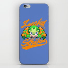 Lucky Strike Orange iPhone Skin