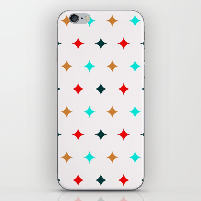 Abstract Geometric Christmas Pattern 10 iPhone Skin