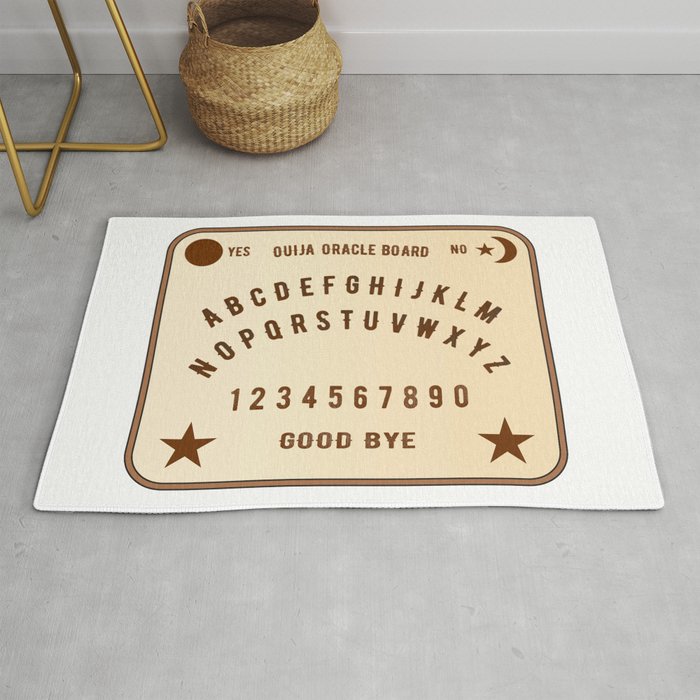 Ouija Oracle Mediums Board Rug