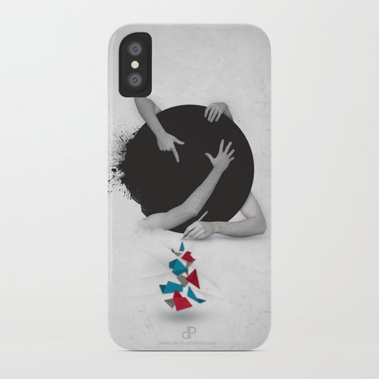 Something in Progress iPhone Case