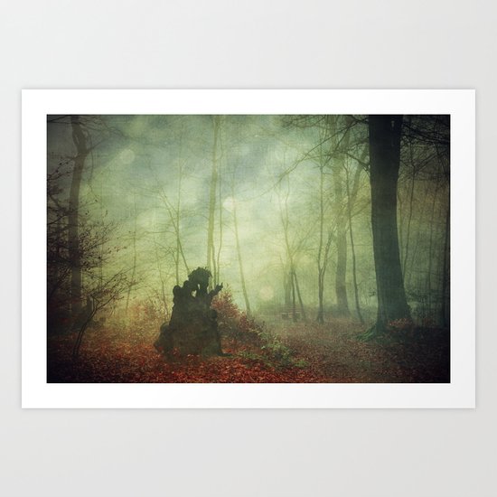 Ever changing Lights Art Print