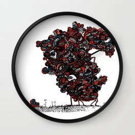 The chattering class  -alt Wall Clock