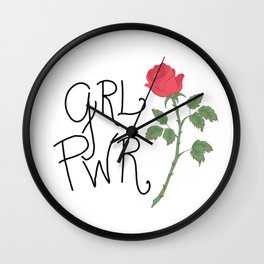 GRL PWR Wall Clock
