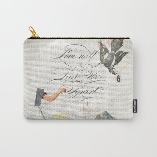 L.W.T.U.A (Love will tear us apart) Carry-All Pouch