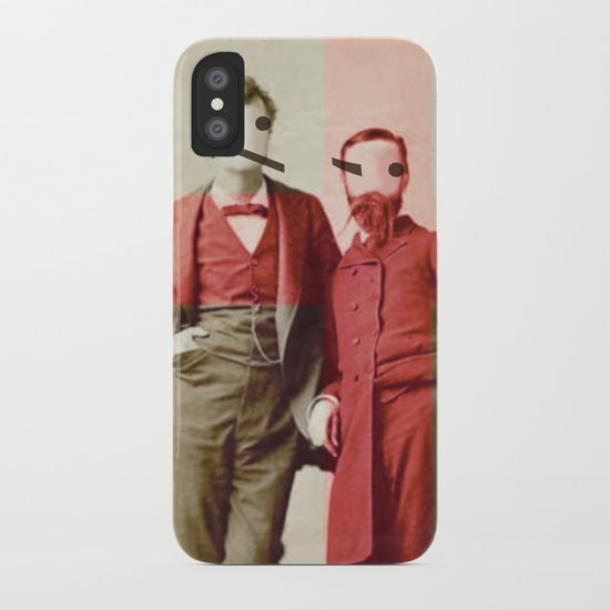 the backslash brothers iPhone Case