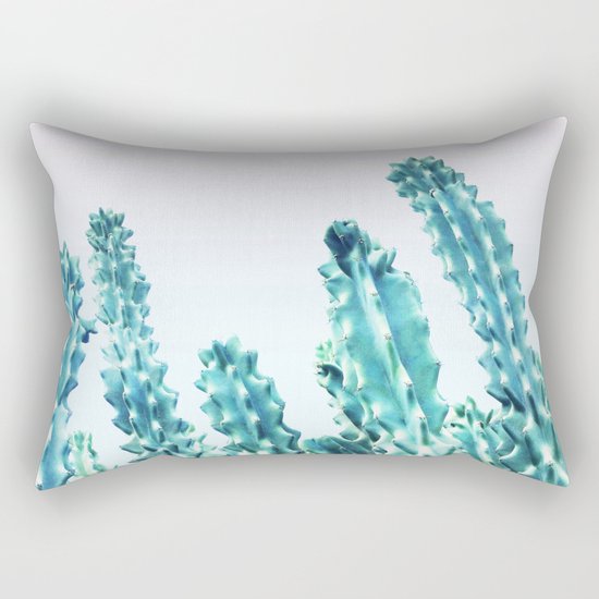California Cactus #society6 #decor #buyart Rectangular Pillow