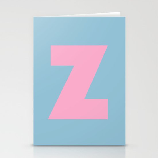Z is for... Stationery Cards
