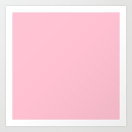 Baby Pink Art Print
