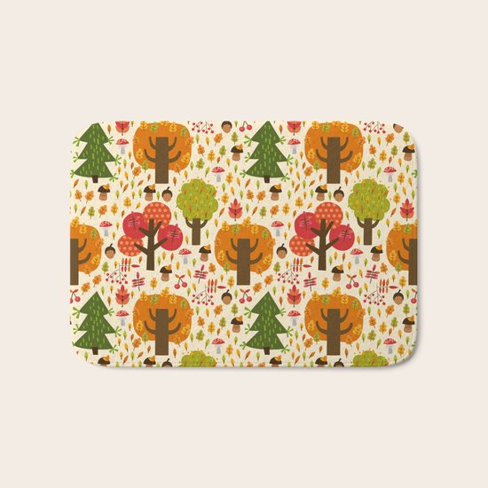 Autumn Bath Mat
