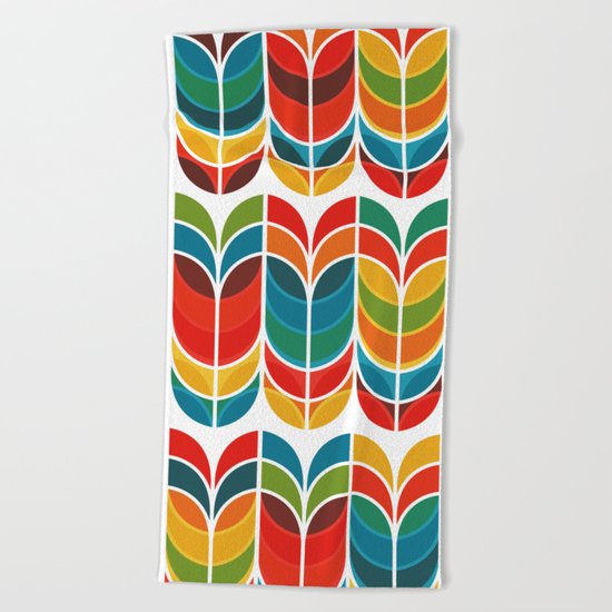 Tulip Beach Towel