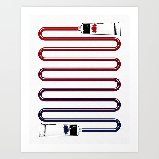 Neutral. Art Print
