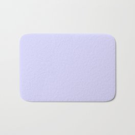Simply Periwinkle Purple Bath Mat | Simple, Pattern, Minimalist, Color, Colors, Illustration, Purple, Pastel, Abstract, Flowers 