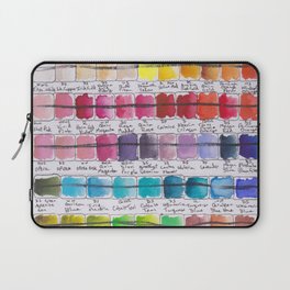 Artist Colour Palette Swatch Test Laptop Sleeve
