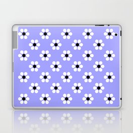 Daisies All Over - periwinkle Laptop Skin