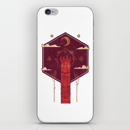 The Crimson Tower iPhone & iPod Skin