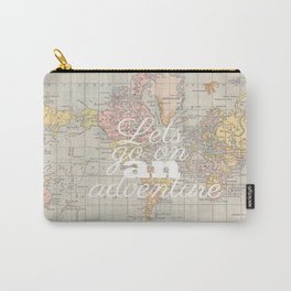 Lets Go On An Adventure  Carry-All Pouch