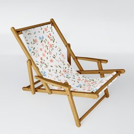 vintage dainty floral Sling Chair