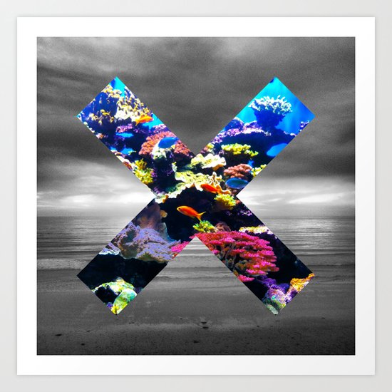 ABOVE & BELOW Art Print