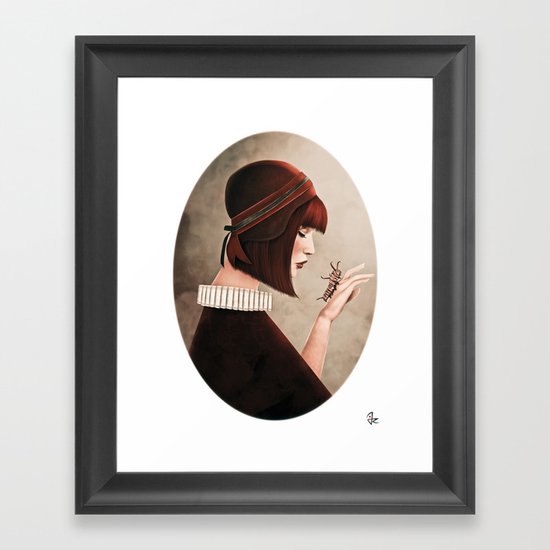 The Monarch Framed Art Print