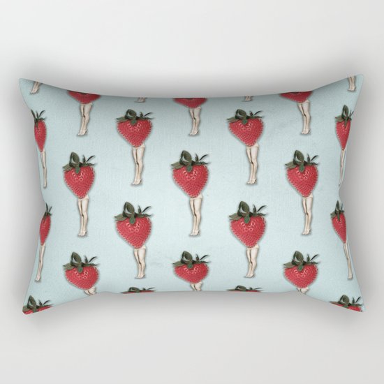 Strawberry Rectangular Pillow