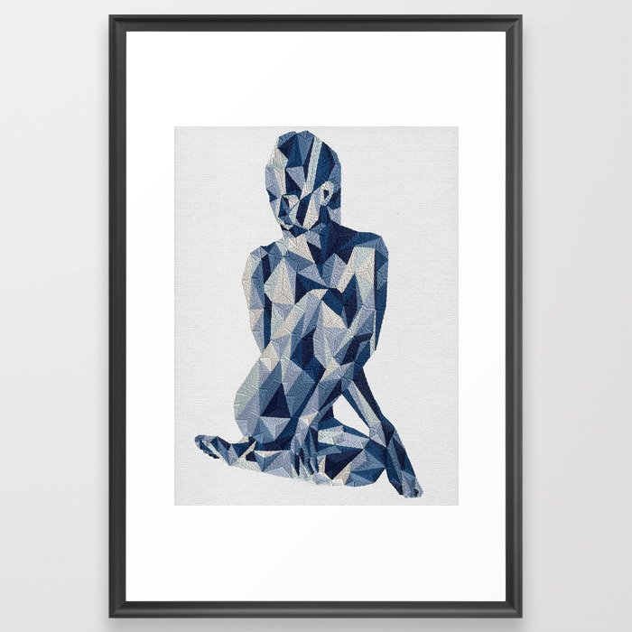 Femme 8 Framed Art Print