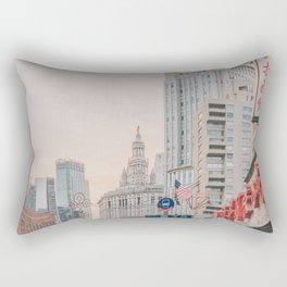 China Town, New York City // 2 Rectangular Pillow
