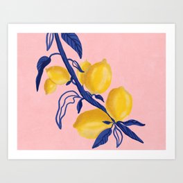 Pink Lemonade Art Print
