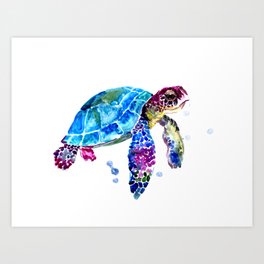 Cute Turtle Art Prints For Any Decor Style Society6 Cute cartoon wallpapers pretty wallpapers turtle background. cute turtle art prints for any decor