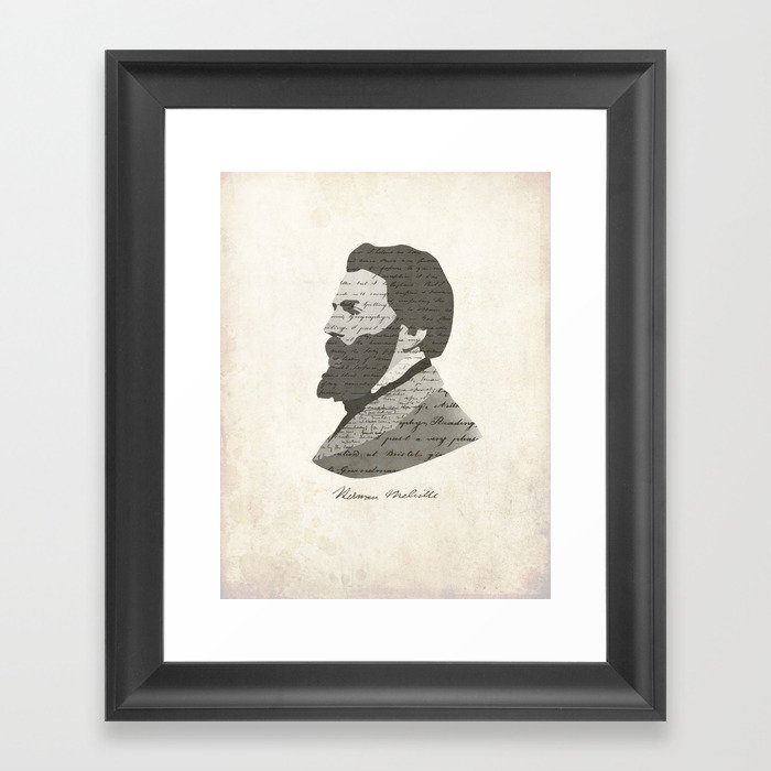 Herman Melville Framed Art Print