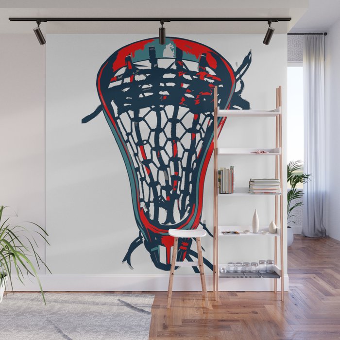 Lacrosse Vote Flow Wall Mural