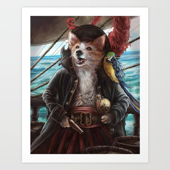 Jean Lafeet Art Print