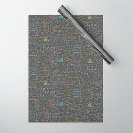 Math Lessons Wrapping Paper