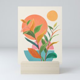 Colorful Branching Out 11 Mini Art Print