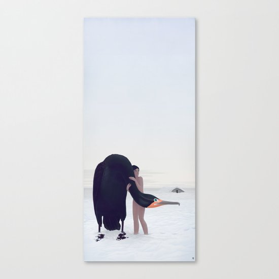 You Could Stay There Canvas Print