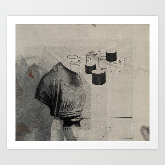 Die Dinge häufen sich, II Art Print