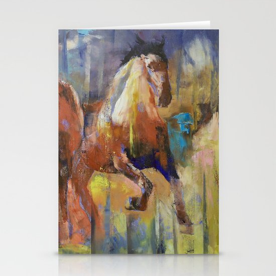 Horses Stationery Cards