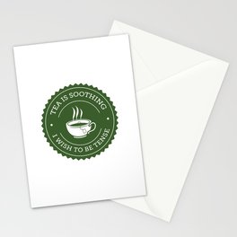 Tea Quote Stationery Cards