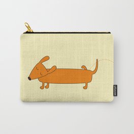 Cute pissing dachshund Carry-All Pouch