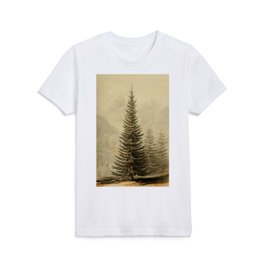 Vintage Pine Kids T Shirt
