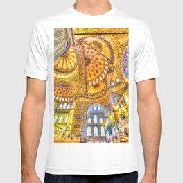 Istanbul Blue Mosque Art  T Shirt