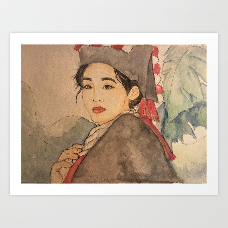 Hmong Traditional Clothes Art Print By Tsey Society6