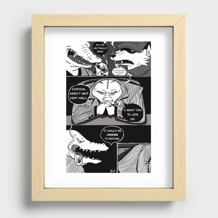 Join Us Recessed Framed Print