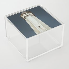 The white lighthouse of Alcatraz island | Travel photography fine art photo print | California, U.S.A. Acrylic Box