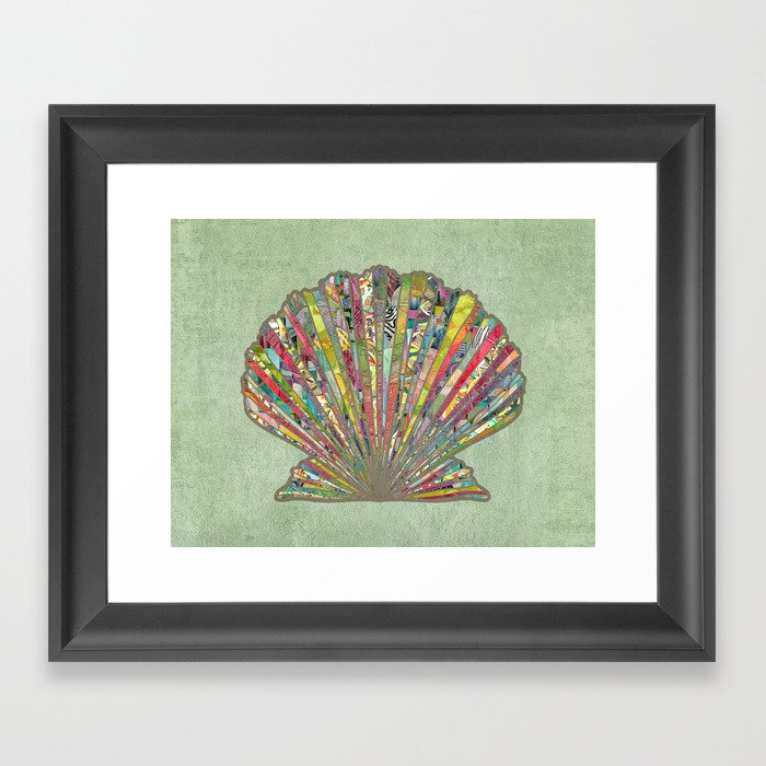 Sea Shell Framed Art Print
