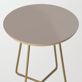 DUSTY BROWN SOLID COLOR Side Table