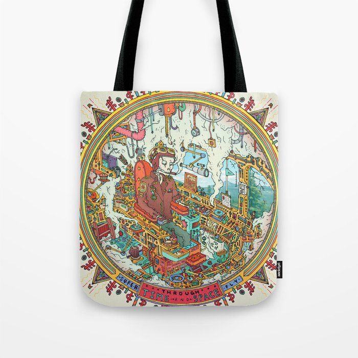 Time to Travel. Tote Bag
