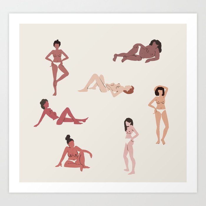 HEY LADIES Kunstdrucke HEY LADIES Kunstdrucke