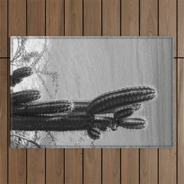 Tropical Cactus Ocean Beach Vibes #3 #tropical #wall #art #society6 Outdoor Rug