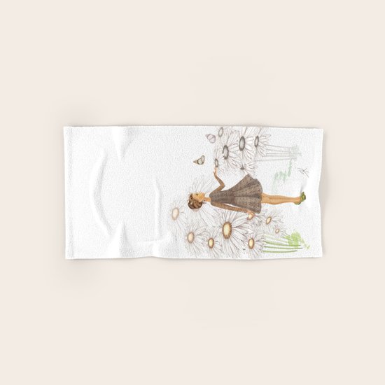 Daisies Hand & Bath Towel