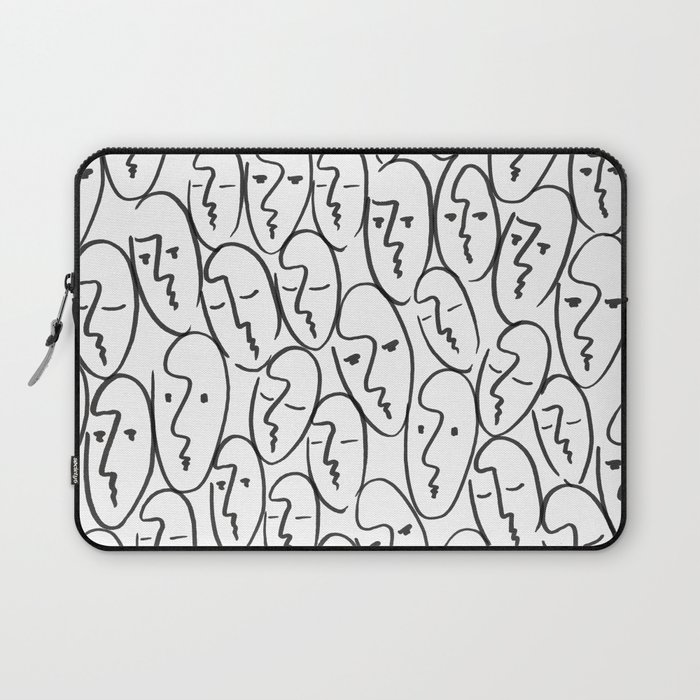 faces Laptop Sleeve